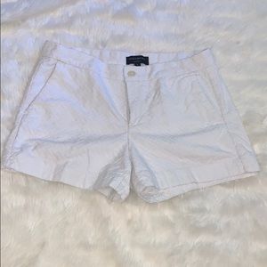 banana republic white shorts